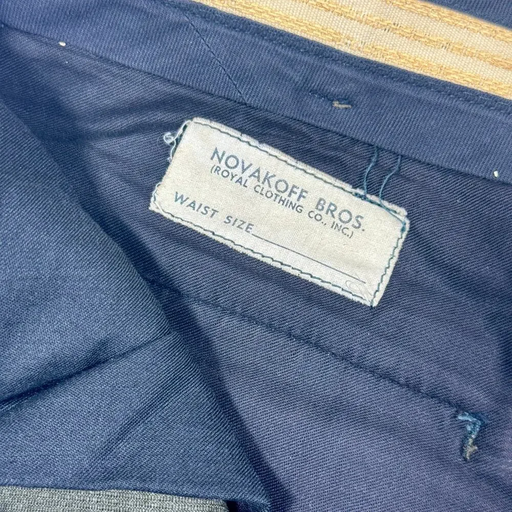Vintage US Navy Aviation Service Green Uniform Set Novakoff Bros Korean War